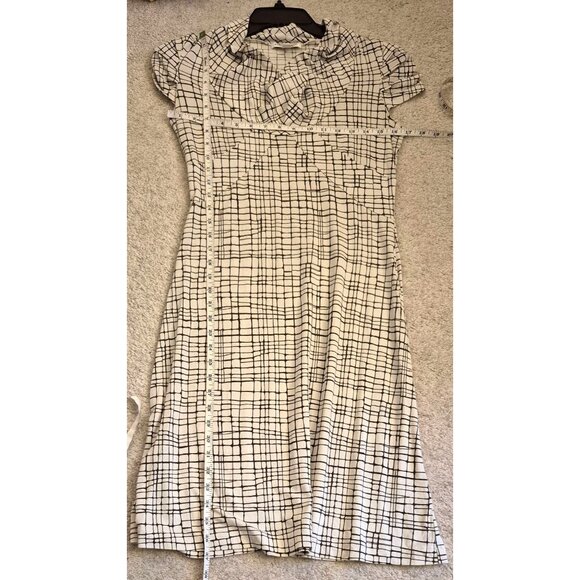 Banana Republic Silk/Cotton Blend Drape Neckline LIghtweight Dress Size S EUC - Picture 6 of 8